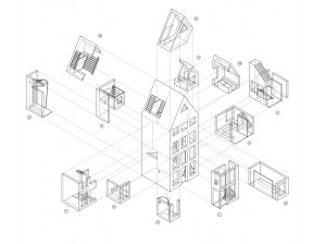 Croquis de Canal House. © Business Insider/DUS Architects