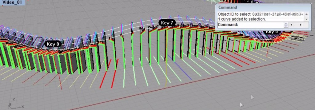 Vidéo présentant la modélisation de la façade et de ses éléments porteurs