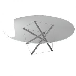 Table paramétrique en Tenségrité